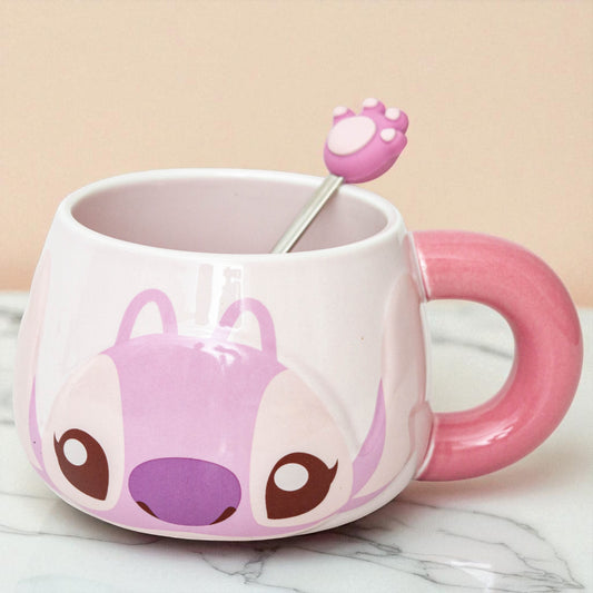 Mug Stitch ( Special Gift ) Pink