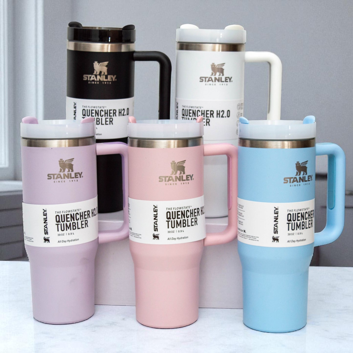 Stanley Quencher H2.O Tumbler Thermal Mug 0.9 L