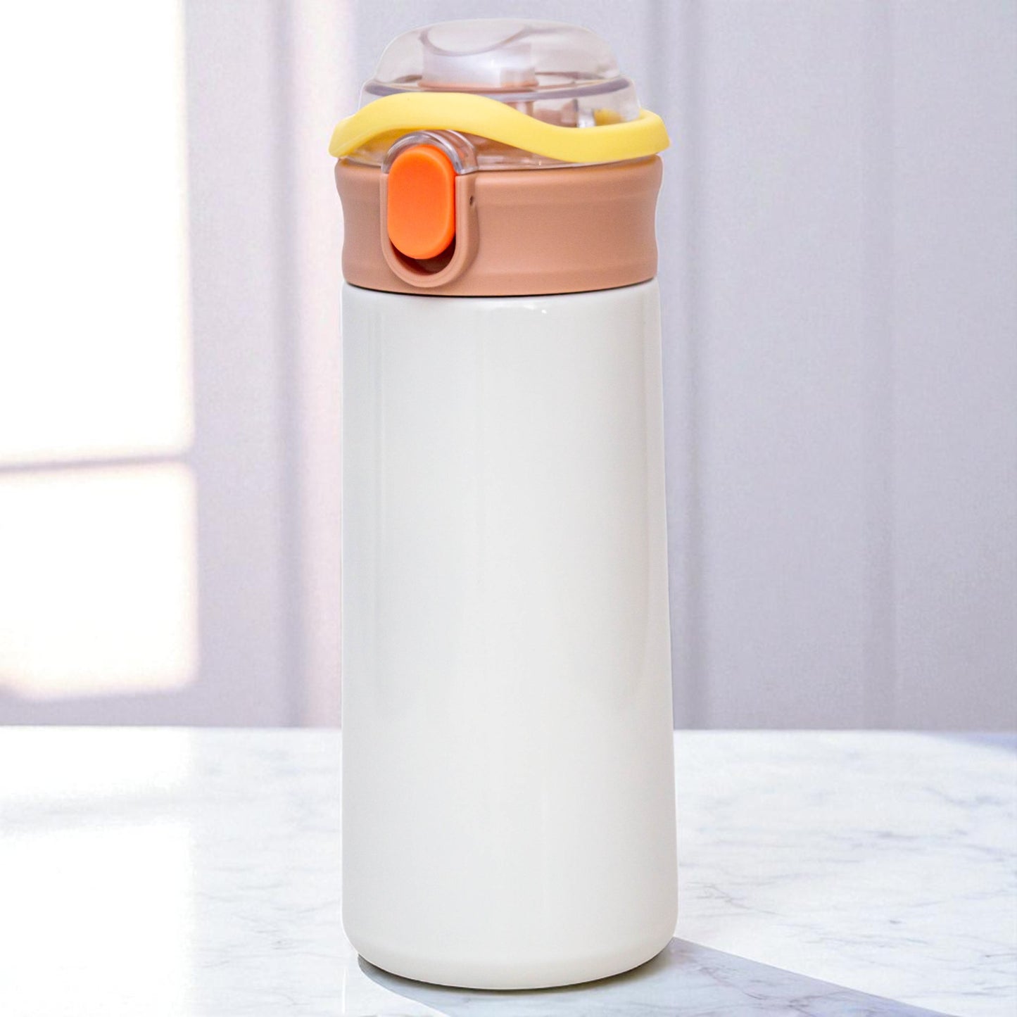 Stainless Steel Push Button insulated Water Bottle, 500 mL